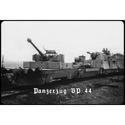 Blechschild - Panzerzug - historisch