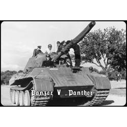 Blechschild - Panzer V Panther - historisch